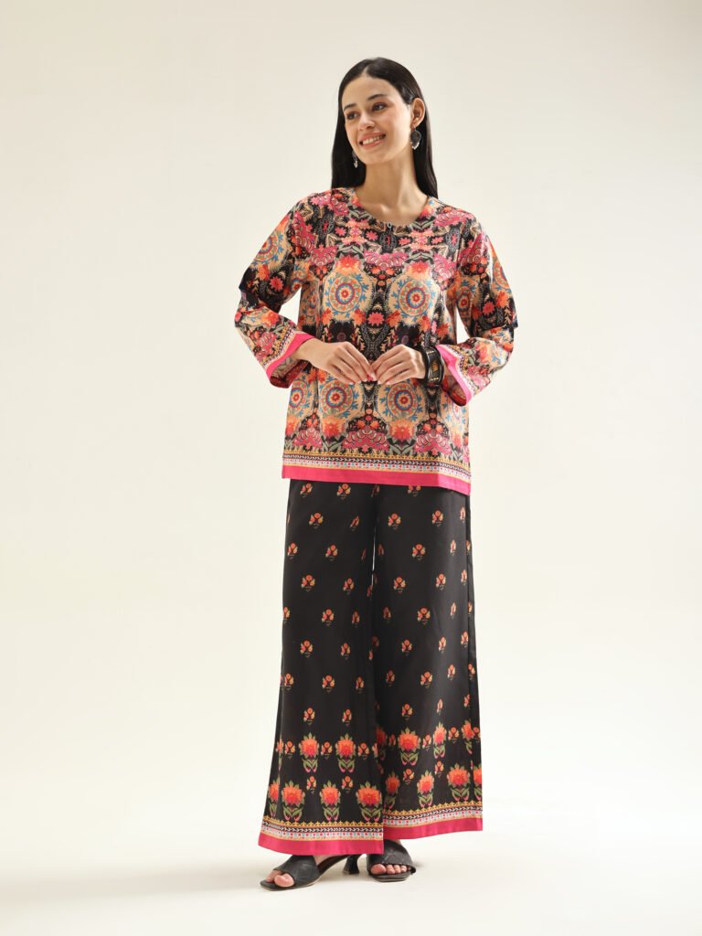 Floral Heritage Printed Co-Ord Set