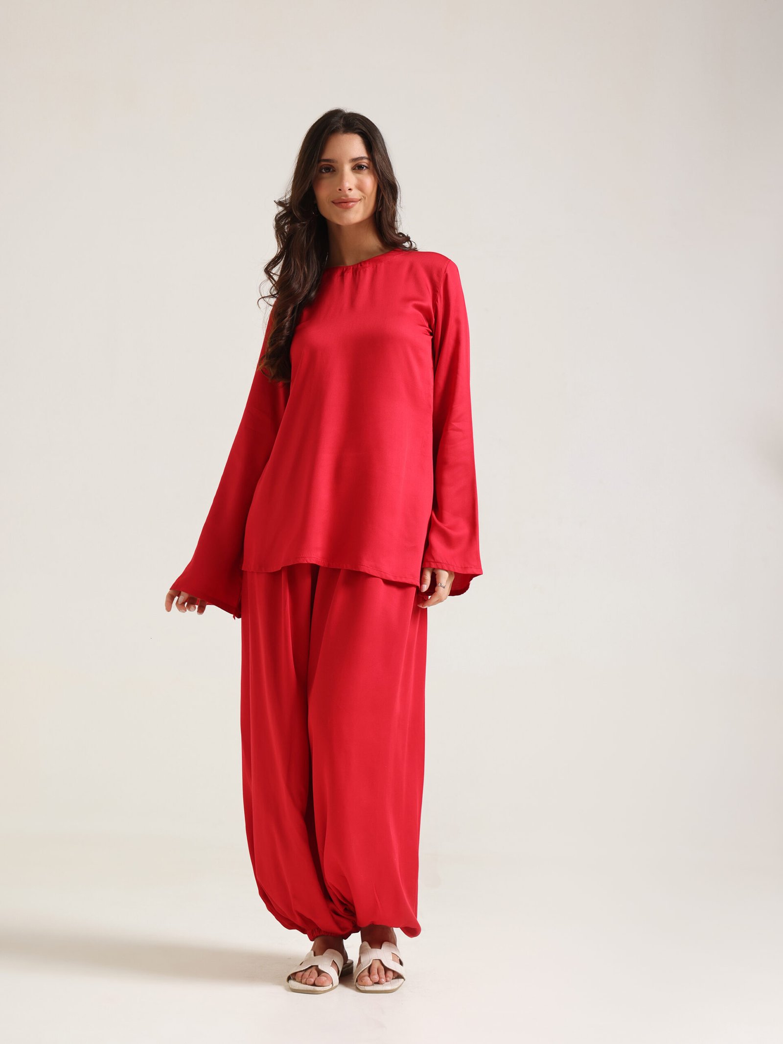 IMG_0809 Crimson Ease Co-ord set - Image 1